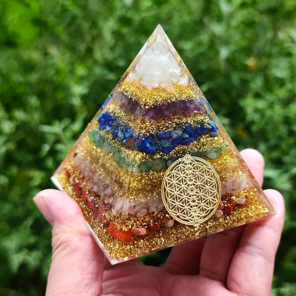 Pyramid With Emf Protection For Reiki Healing