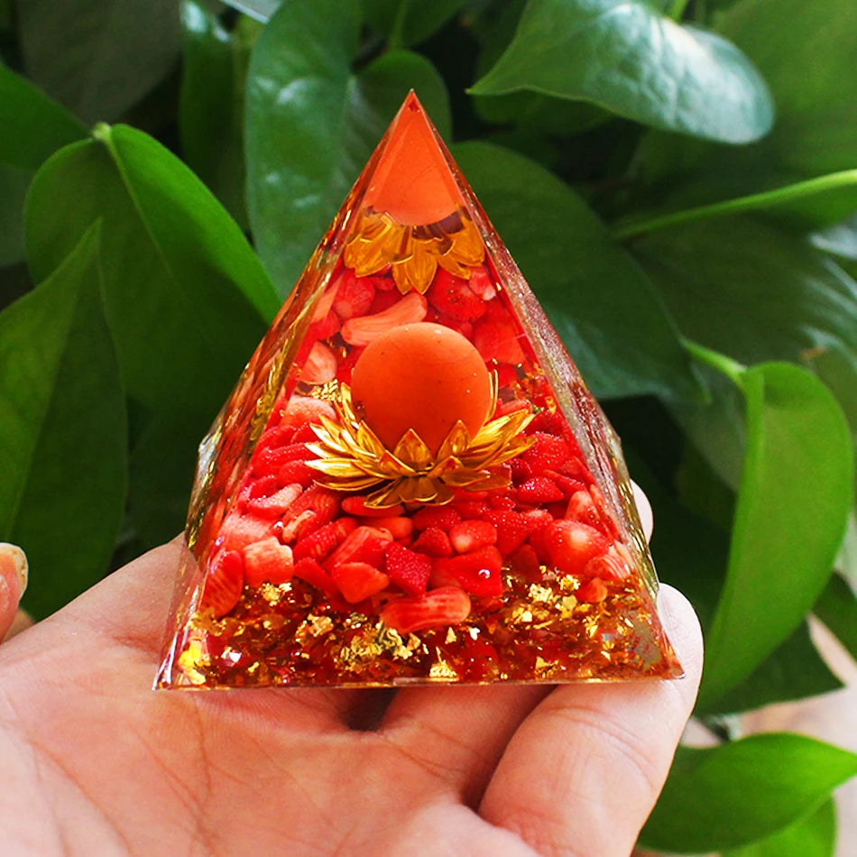 Pyramid With Emf Protection For Reiki Healing
