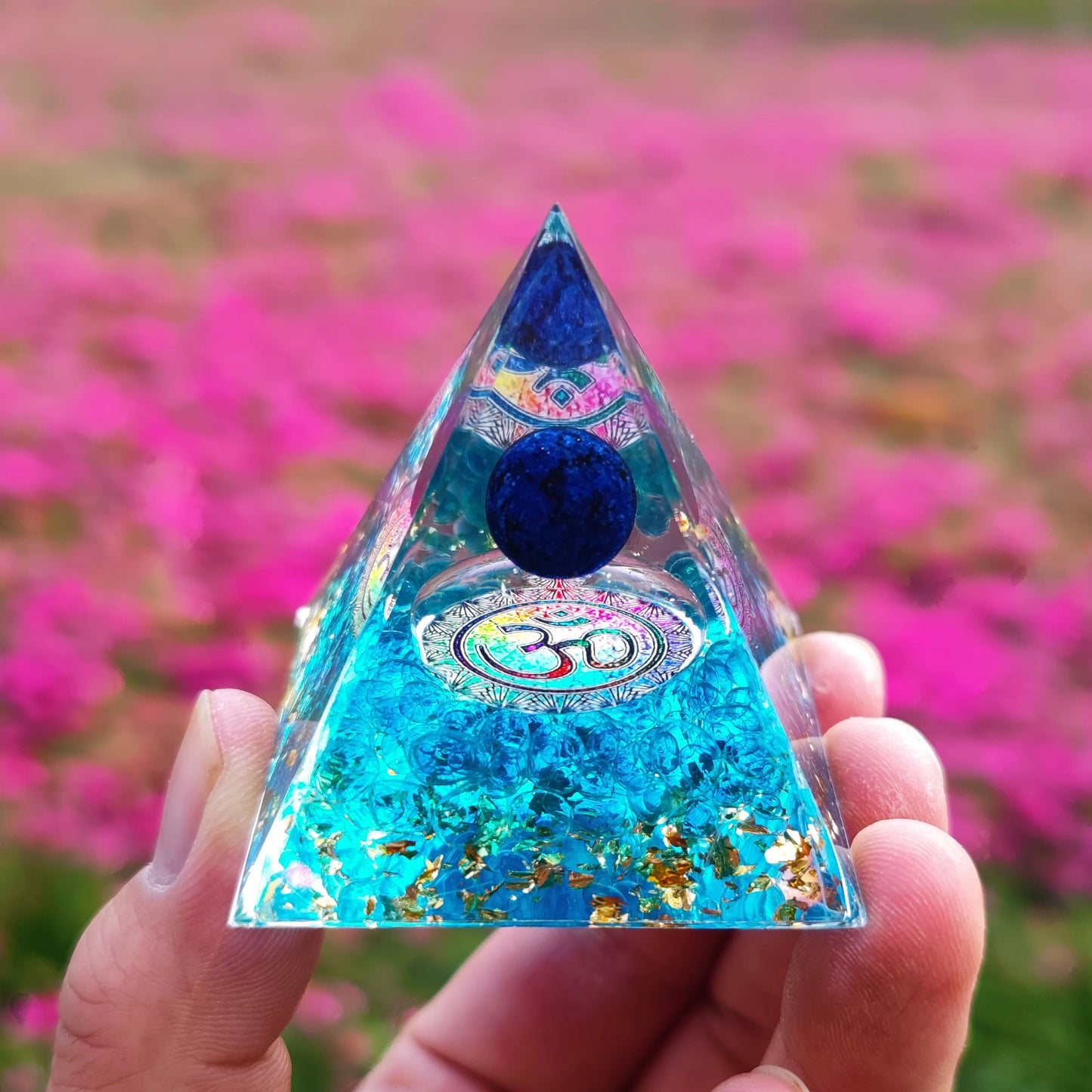 Pyramid With Emf Protection For Reiki Healing