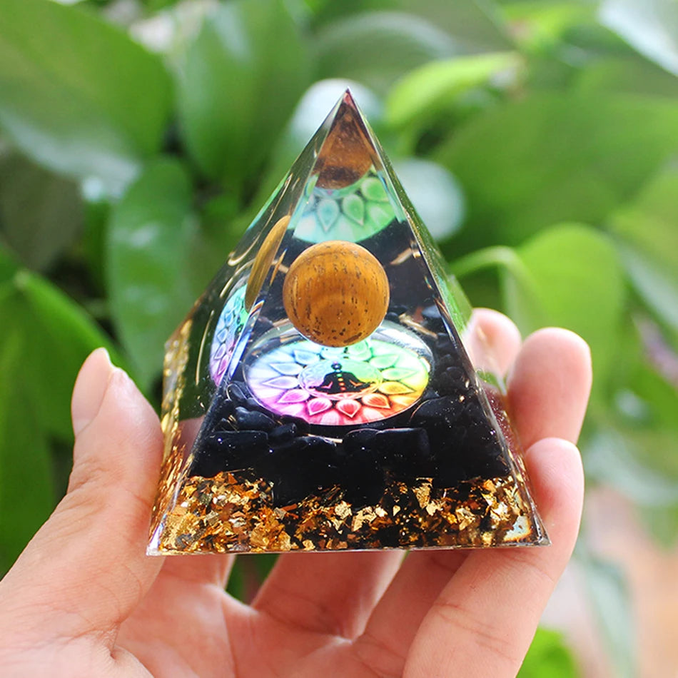 Pyramid With Emf Protection For Reiki Healing