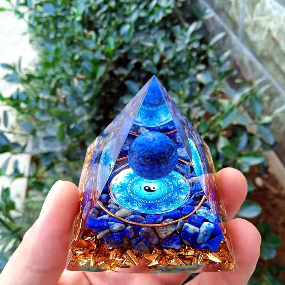 Pyramid With Emf Protection For Reiki Healing