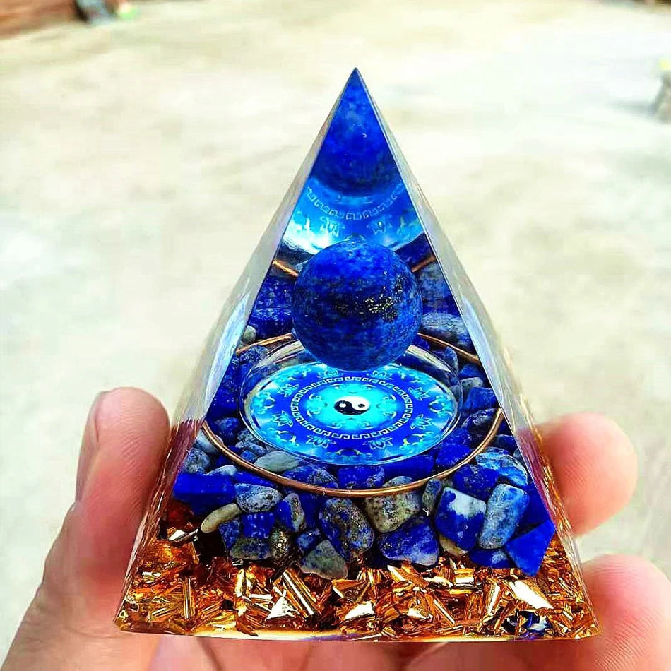 Pyramid With Emf Protection For Reiki Healing