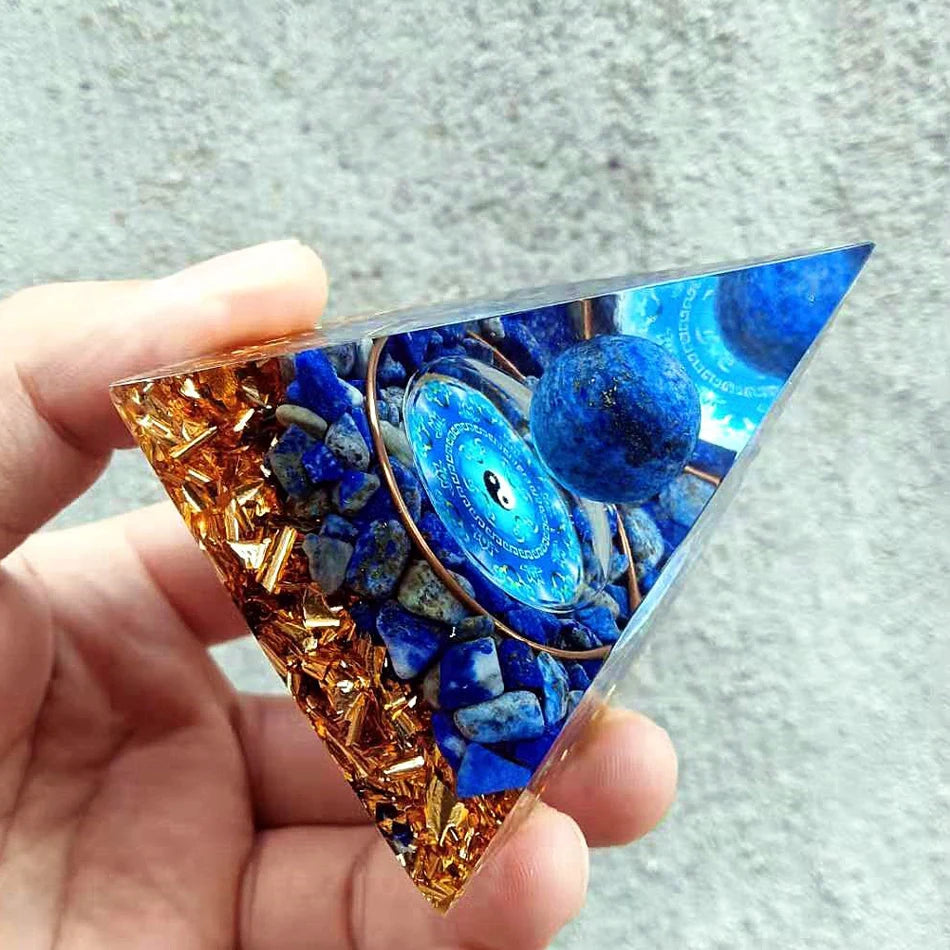 Pyramid With Emf Protection For Reiki Healing