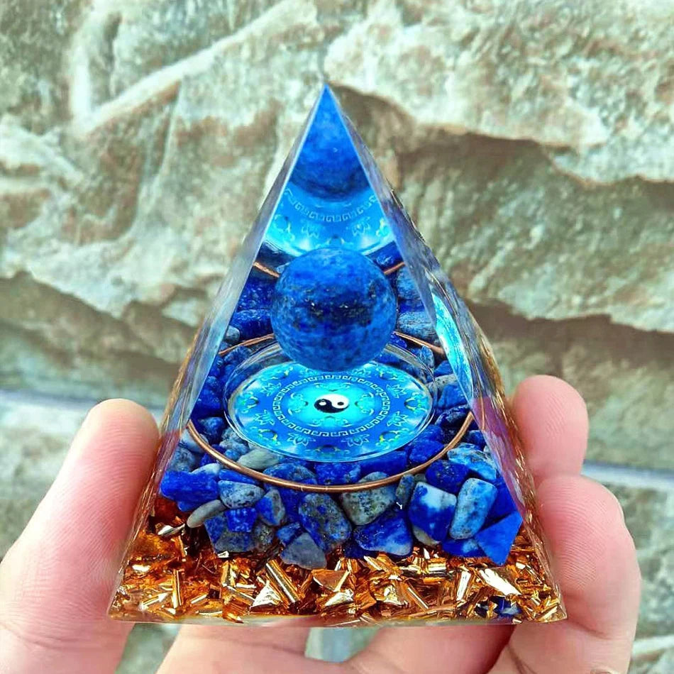 Pyramid With Emf Protection For Reiki Healing