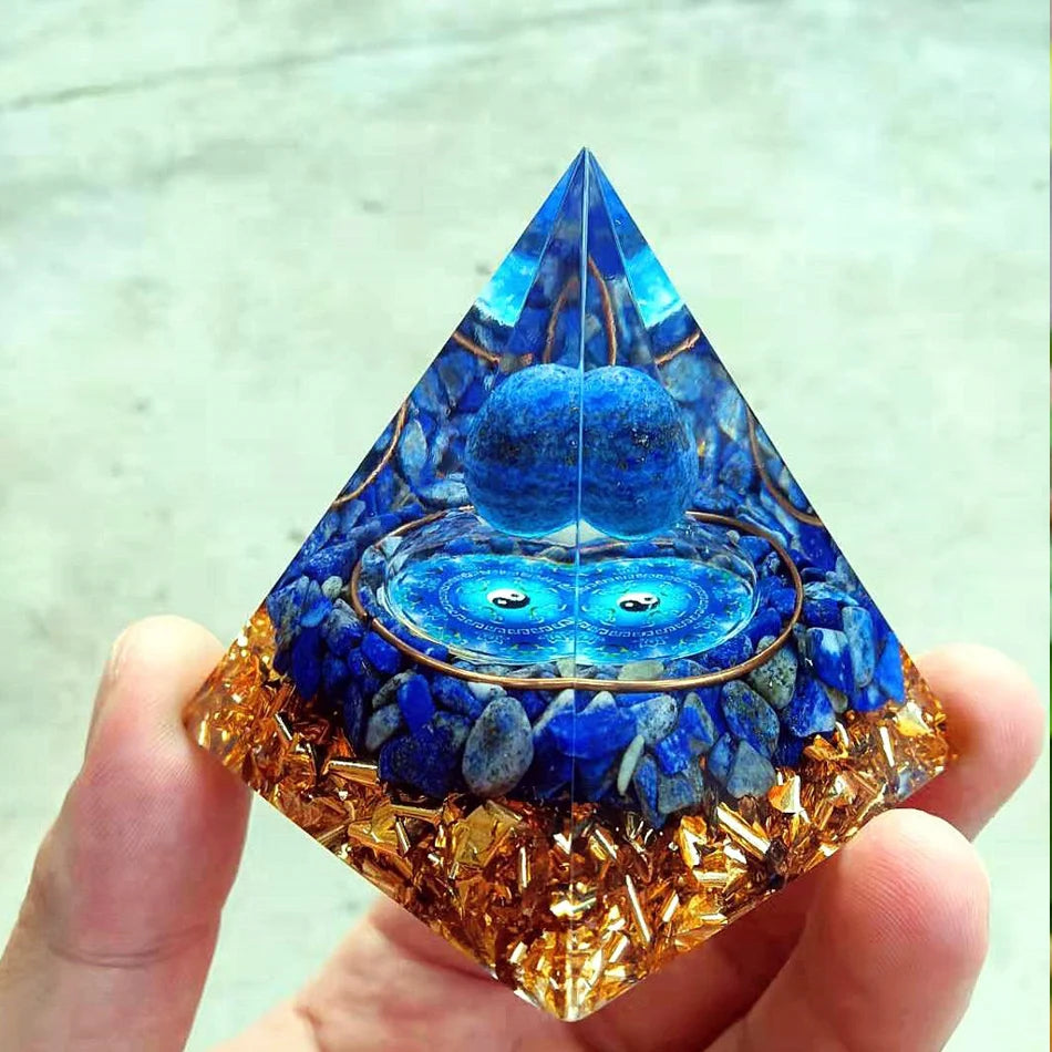 Pyramid With Emf Protection For Reiki Healing