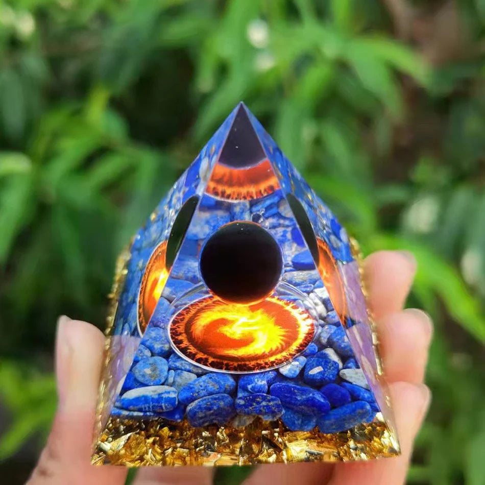 Pyramid With Emf Protection For Reiki Healing