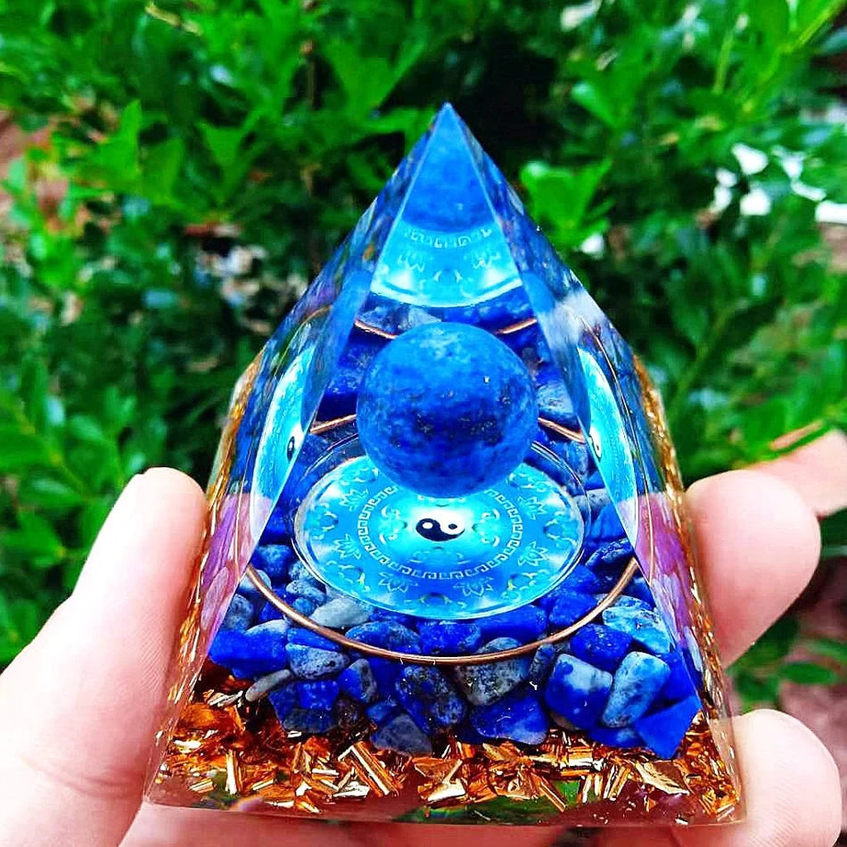 Pyramid With Emf Protection For Reiki Healing