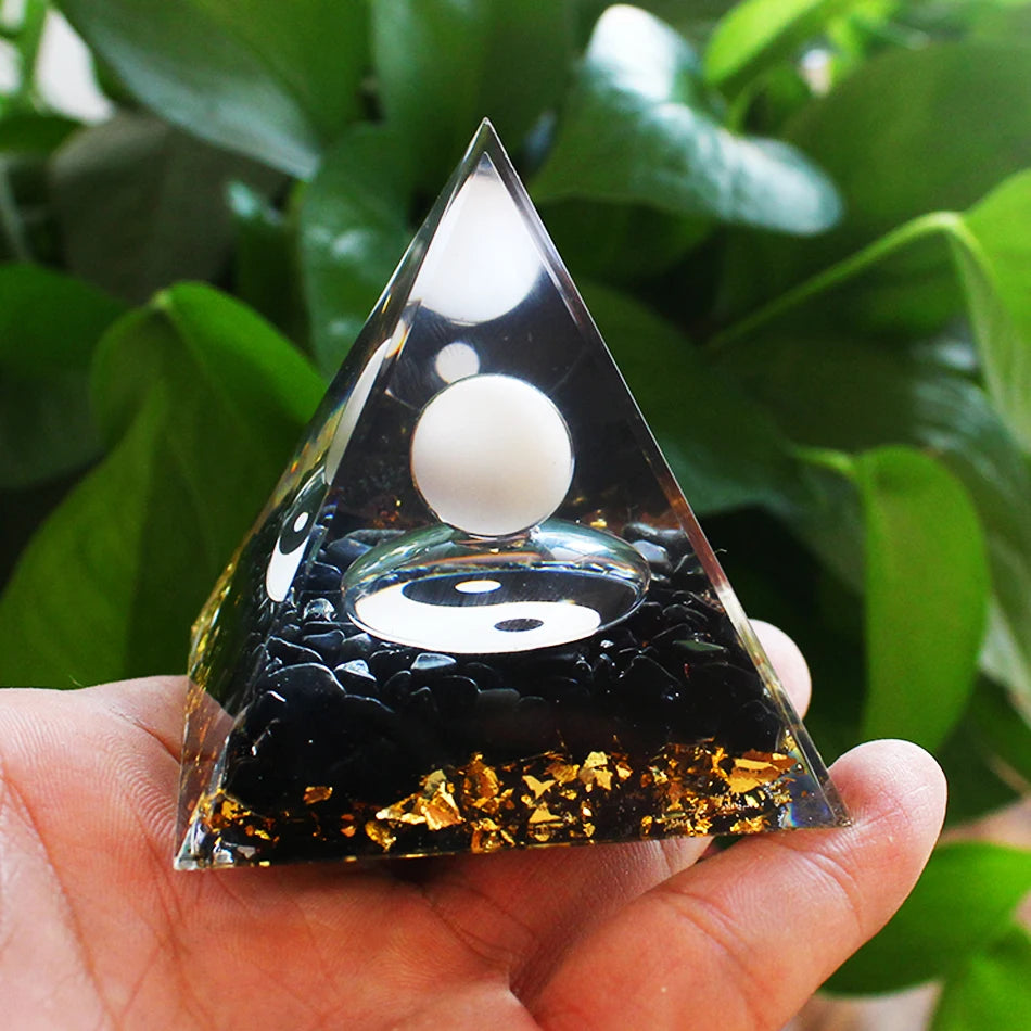 Pyramid With Emf Protection For Reiki Healing