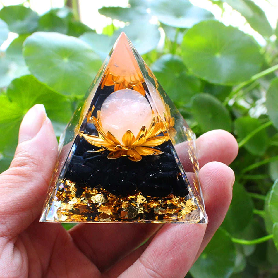 Pyramid With Emf Protection For Reiki Healing