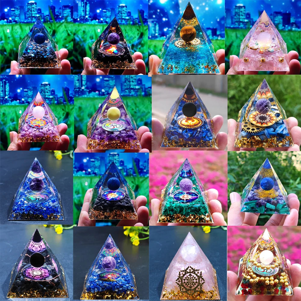 Pyramid With Emf Protection For Reiki Healing