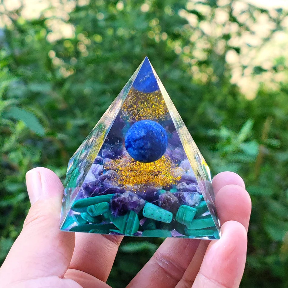 Pyramid With Emf Protection For Reiki Healing