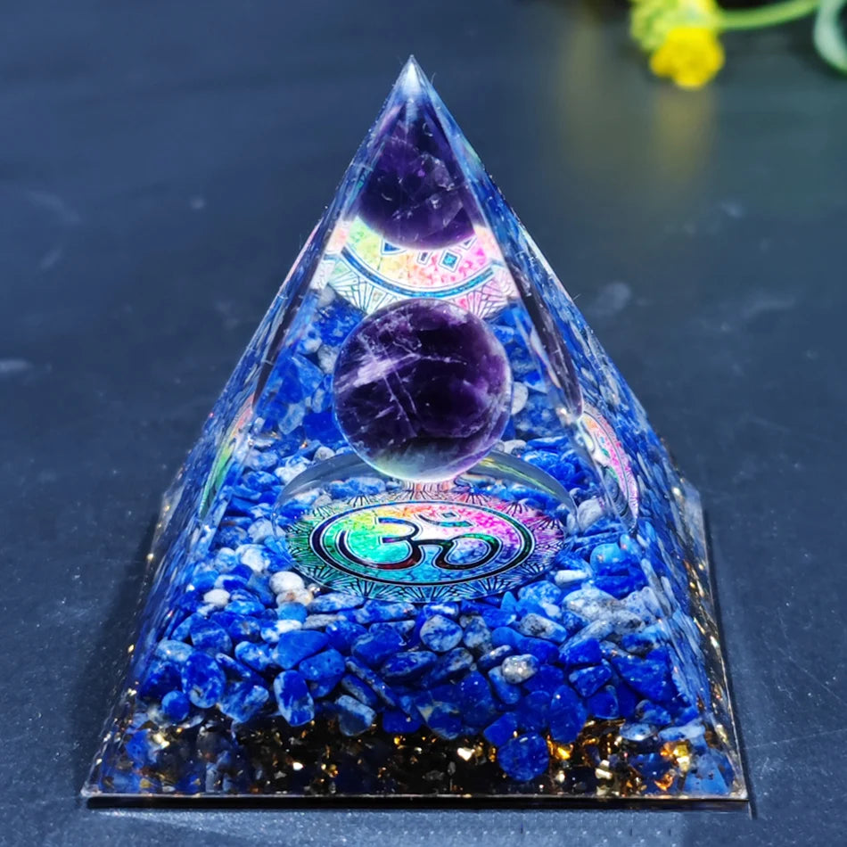Pyramid With Emf Protection For Reiki Healing