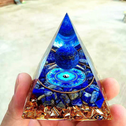 Pyramid With Emf Protection For Reiki Healing