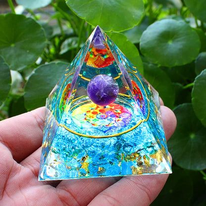 Pyramid With Emf Protection For Reiki Healing